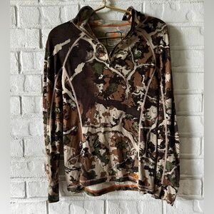 First lite small quarter zip merino wool